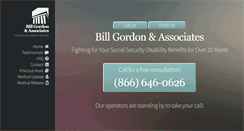 Desktop Screenshot of billgordon.com