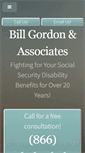 Mobile Screenshot of billgordon.com